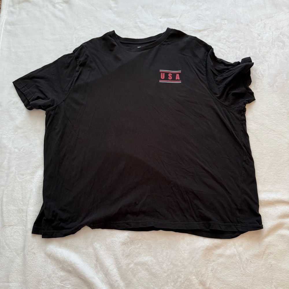 ZELOS Black Short Sleeve Tee